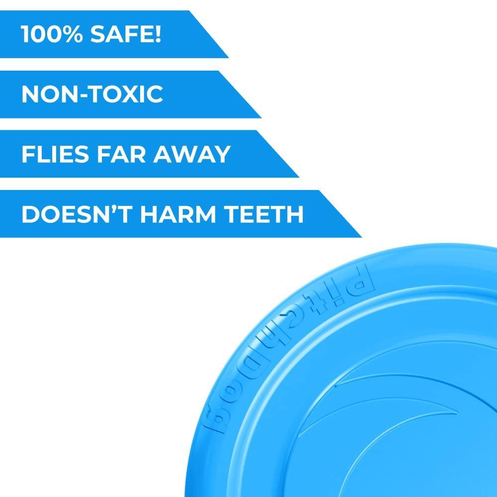Dog Frisbee Toy Safe for Teeth Outdoor Floating Flying Disk for