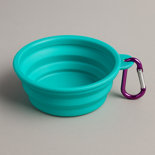 Collapsible Silicone Travel Pet Bowll