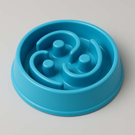 Choke-Free Slow Feeder Bowl for Dogs and Cats